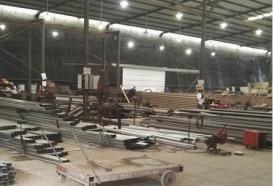 防火卷簾門(mén)型材車(chē)間