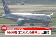 全日空一架787客機(jī)引擎故障緊急降落羽田 無人受傷-國際快遞價(jià)格表