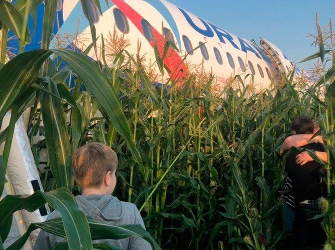 烏拉爾航空機(jī)長(zhǎng):雙發(fā)失效 盡可能降落在更軟的地方