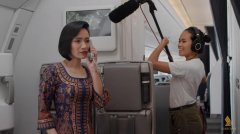 長時(shí)間飛行難熬？新航用一架A350為你編一首舒緩曲-紐約國際快遞