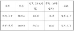 杭州直飛開羅航線11月開通 航線網(wǎng)絡(luò)實現(xiàn)覆蓋五大洲-海運費