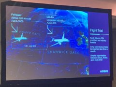 上海空運公司空客計劃用客機實施跨大西洋編隊飛行測試