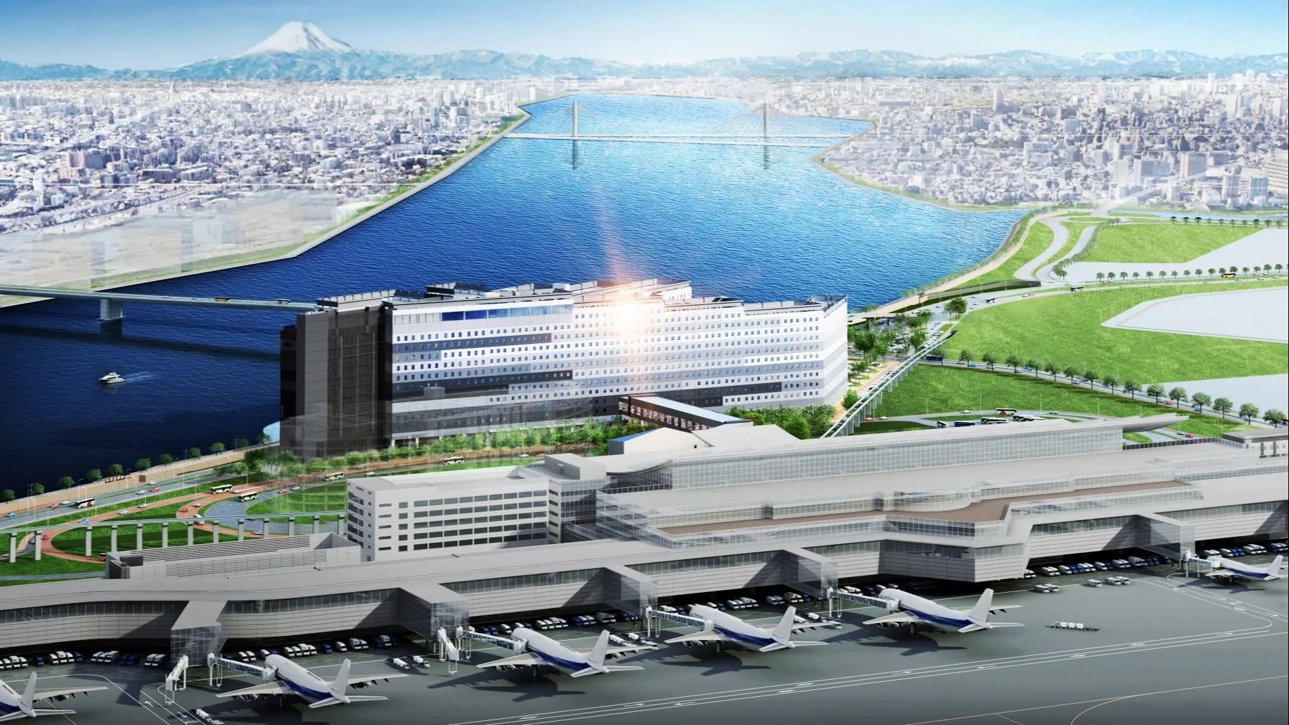視頻:1717間客房!羽田機場最大酒店明年春開業(yè)