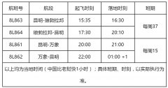 國際快遞拼箱價格-祥鵬航空開通兩條老撾航線 跨年過節(jié)新去處（附圖）