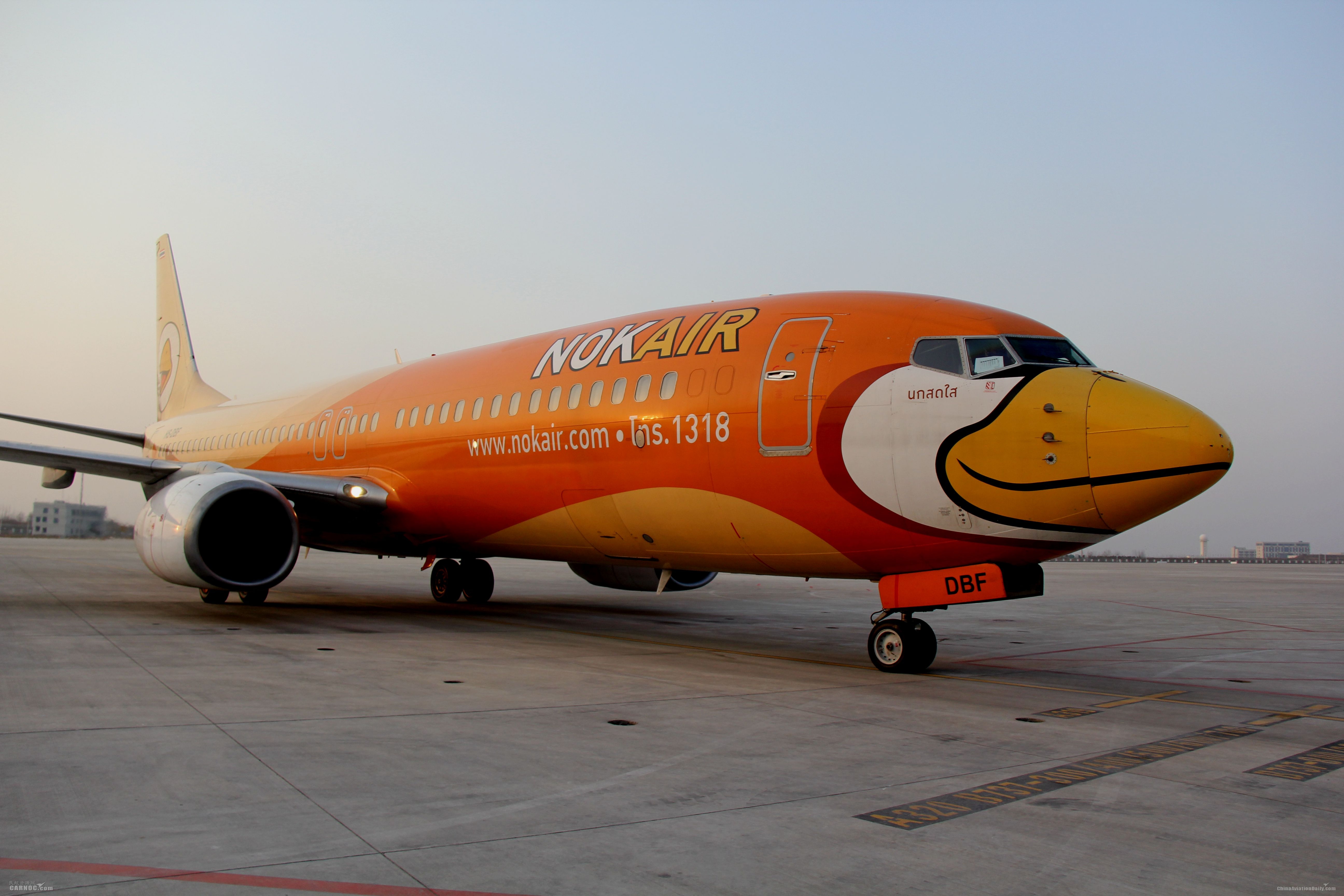泰黃雀航空客機