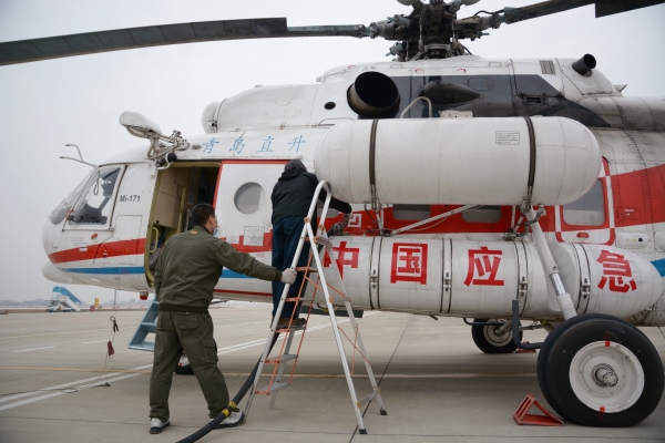海運(yùn)訂艙公司-三峽機(jī)場(chǎng)順利完成防疫物資運(yùn)輸直升機(jī)保障任務(wù)