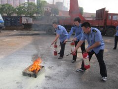 迪拜空運(yùn)-宜昌荊門貨運(yùn)營(yíng)銷部進(jìn)行消防演練