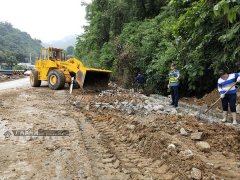 阿聯(lián)酋空運-鳳山路政執(zhí)法大隊處置一起建筑材料堆積案(圖)