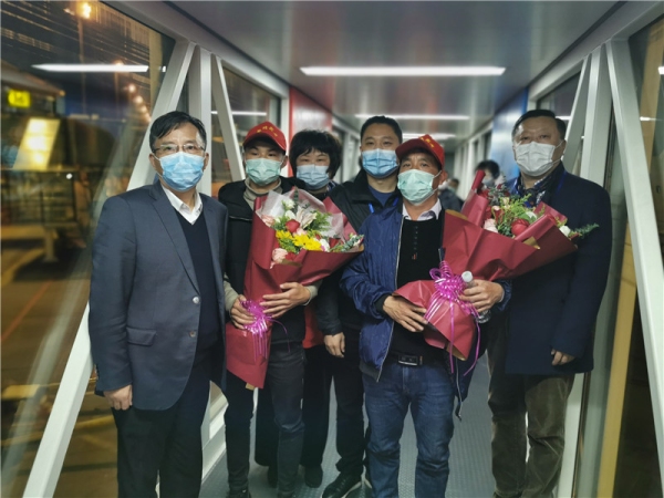 運費報價-紅土航空再次執(zhí)飛復工包機 運送133名云南復工人員從昆明抵達無錫（附圖）