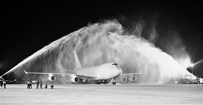 烏克蘭航空-盧森堡—重慶貨運(yùn)航線正式開通