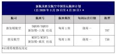 烏克蘭航空-新加坡航空發(fā)布往返中國(guó)的航班調(diào)整計(jì)劃