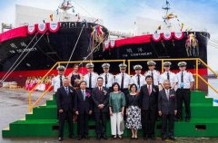 陽(yáng)明海運(yùn)舉行2,800 TEU“碩明輪”及“洋明輪”新船命名儀式