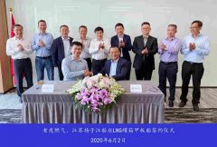 老虎燃氣在揚子江船業(yè)訂造LNG罐箱甲板船